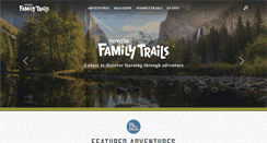 Desktop Screenshot of familytrails.com